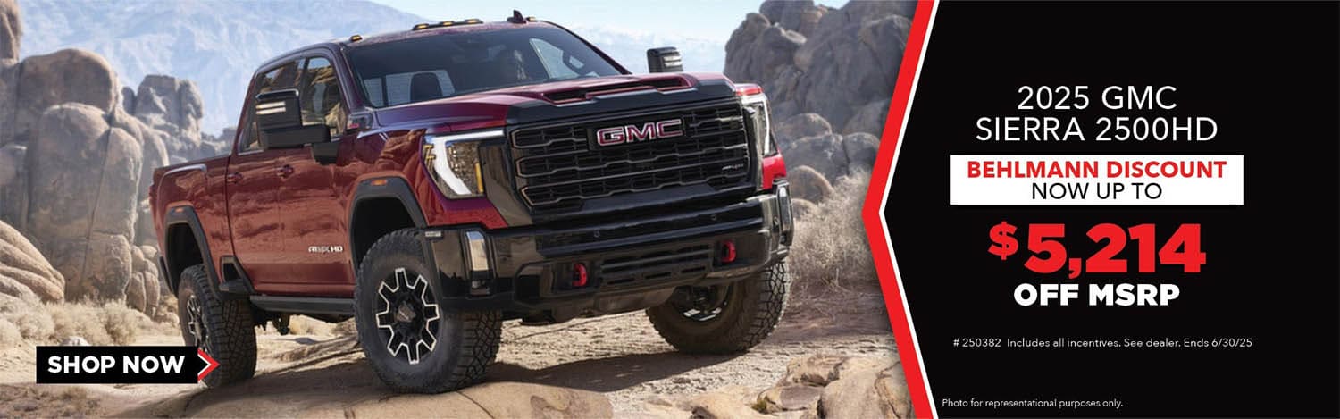 Explore the 2025 GMC Sierra 2500HD